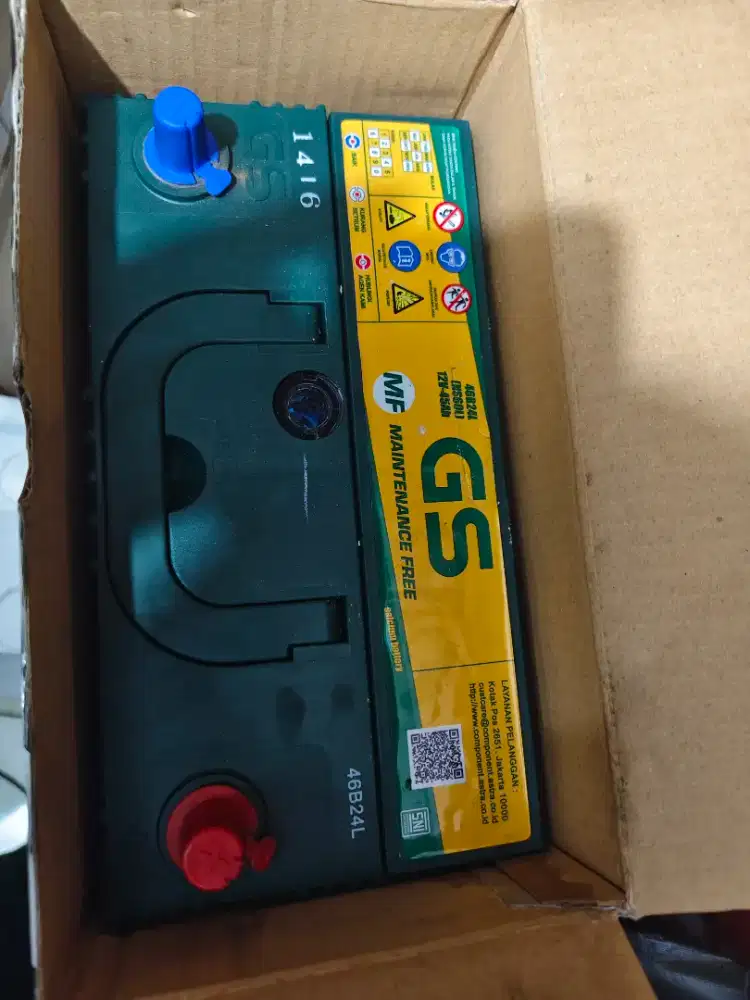 AKI GS NS60L / 46B24L BARU SALAH BELI