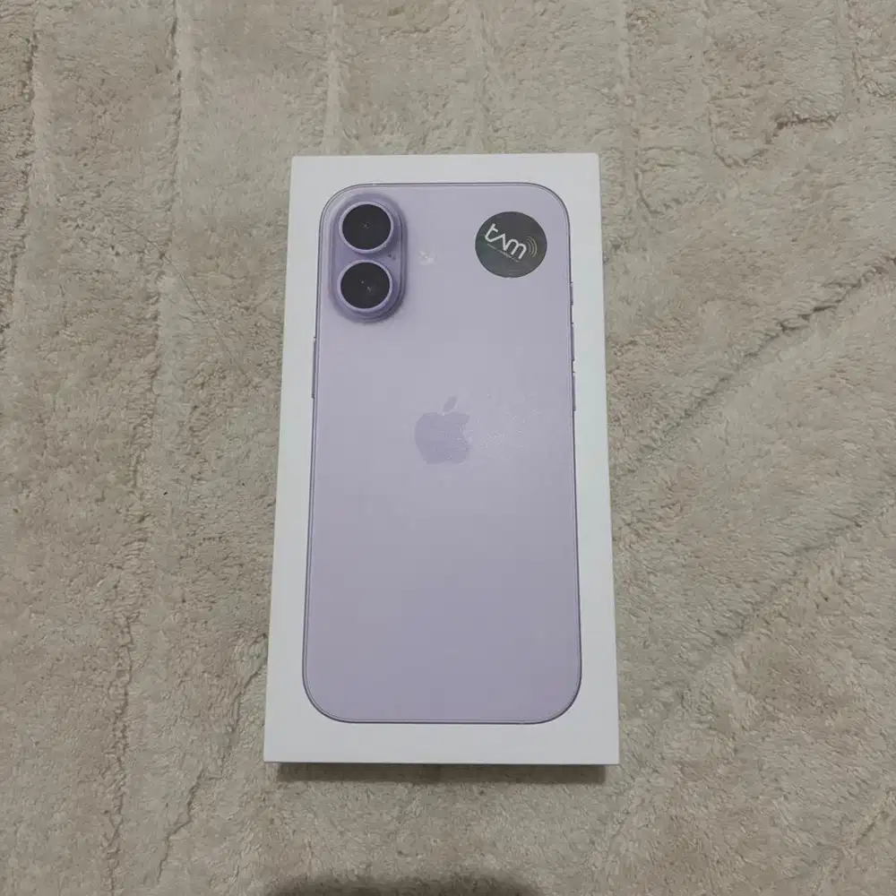 iPhone 17 256GB Lavender New Resmi iBox