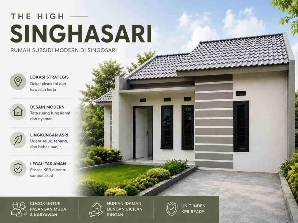 rumah murah 100 jutaan Singosari Malang