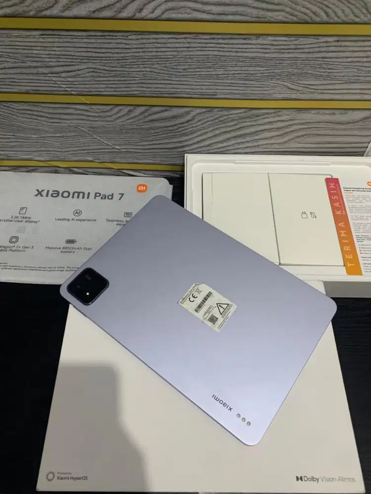 XIAOMI PAD 7 RAM 8/256GB WIFI ONLY FULL ORI MULUS LIKE NEW 99%