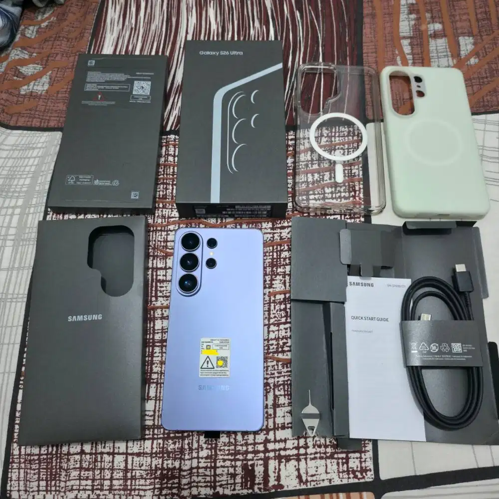 Samsung s26 ultra 512gb sein 2027 fullset original cobalt violet
