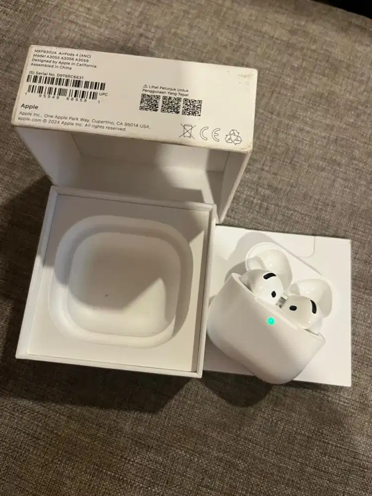 Airpods 4 ANC ibox like new garansi aktif