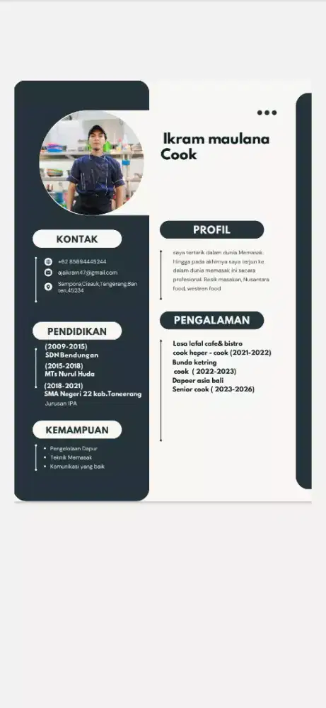 Cari loker cook