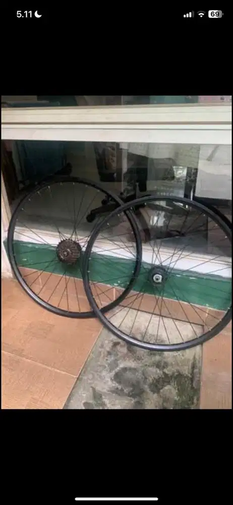 Wheelset 27,5 + Sprocket 7 Speed