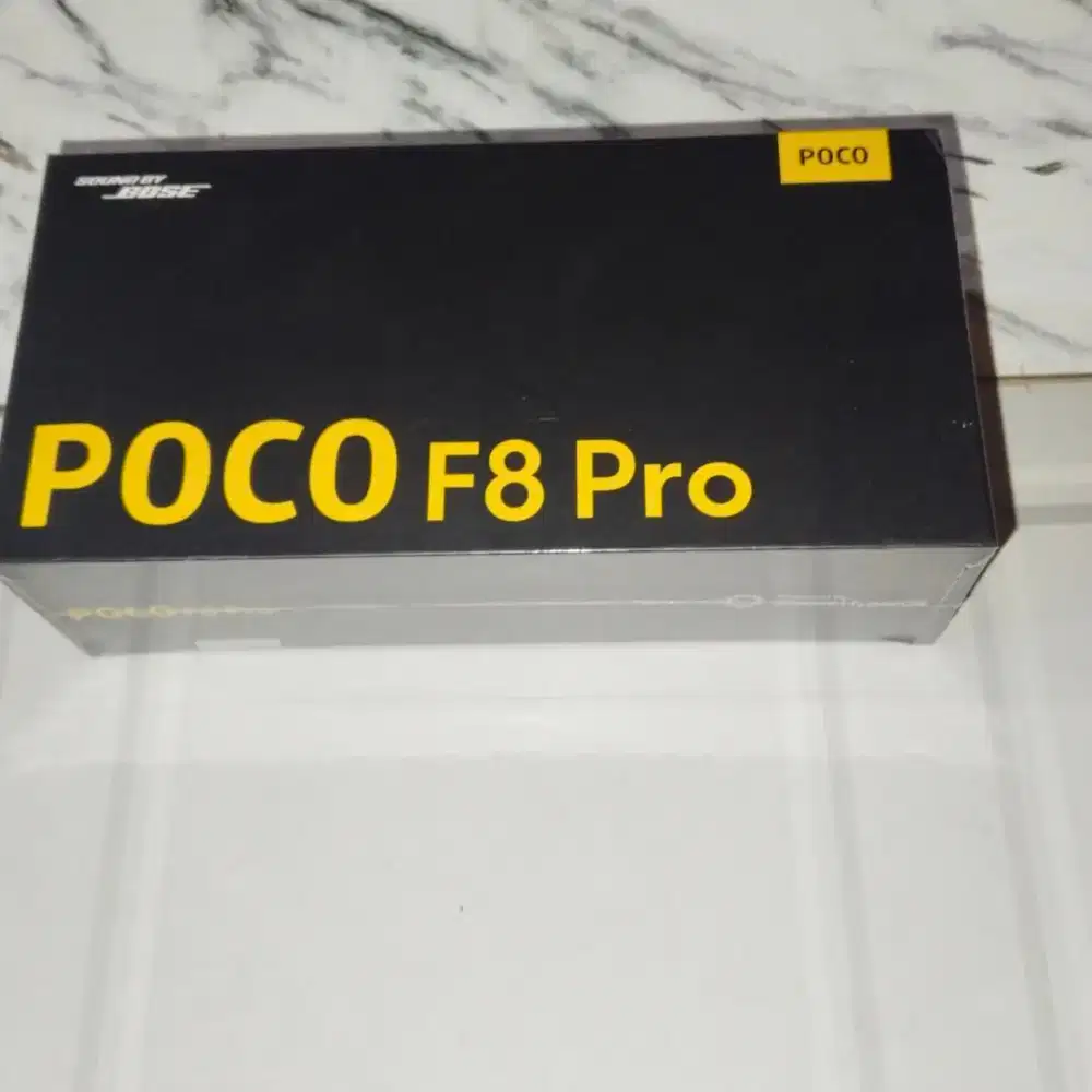 Poco F8 Pro 12/512 Fullset Baru Box Segel
Baruu bukan barang Repack