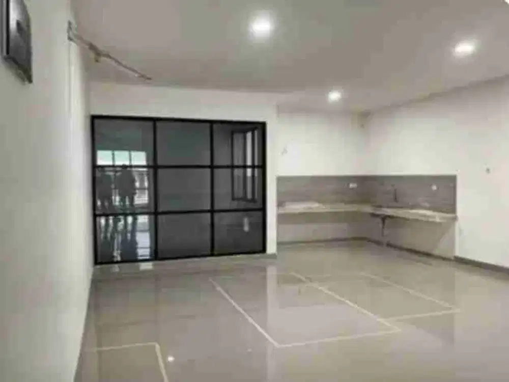 dijual rumah modern minimalis baru renov janur asri kelapa gading
