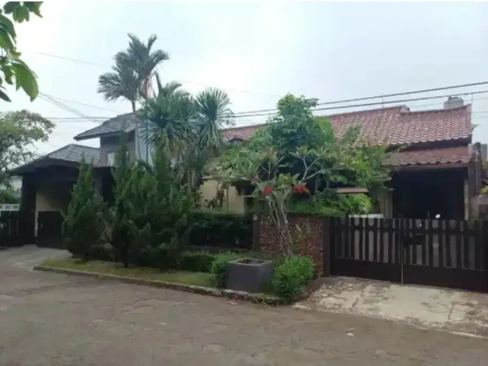 Dijual Cepat Rumah Nyaman Nuansa Alam Tropis di Pondok Ranji