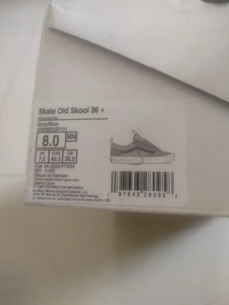 Vans skate old skool 36+