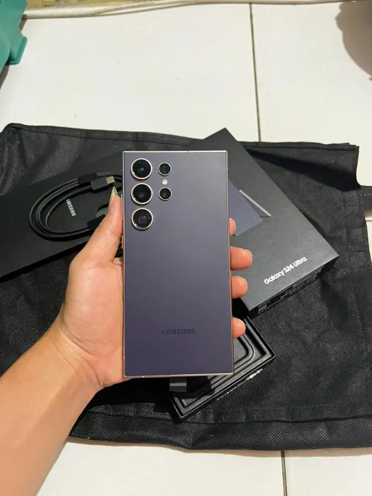 Samsung S24 Ultra 12/256 SEIN Mulus lengkap original