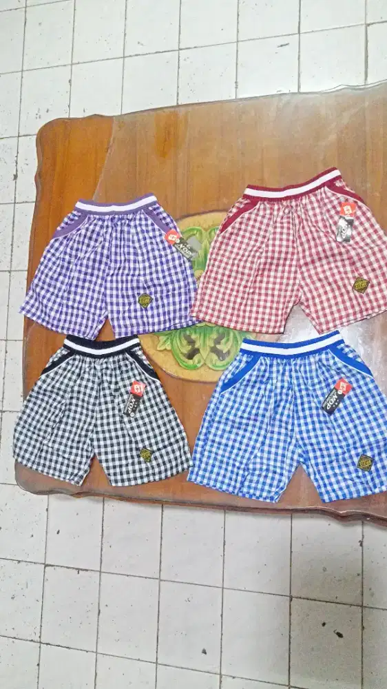 CELANA PENDEK ANAK USIA 3 S/D 5 TAHUN