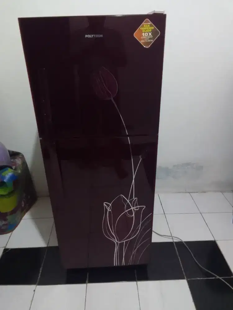 Kulkas 2 pintu merk Polytron