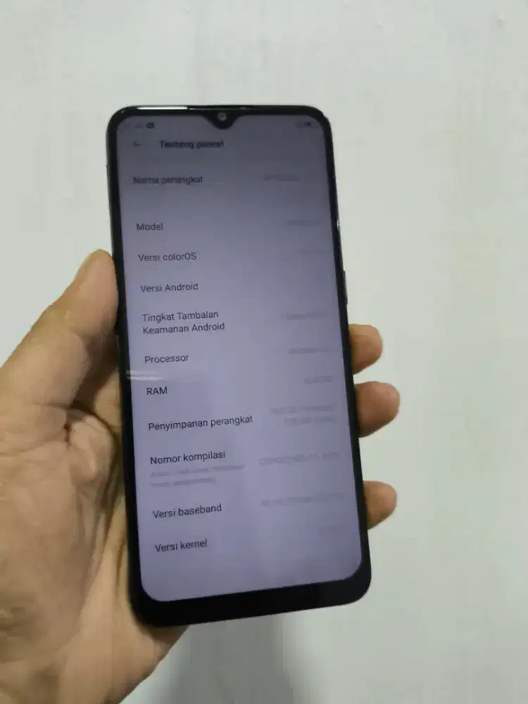 Oppo a31 6/128 hp casan siap pakai