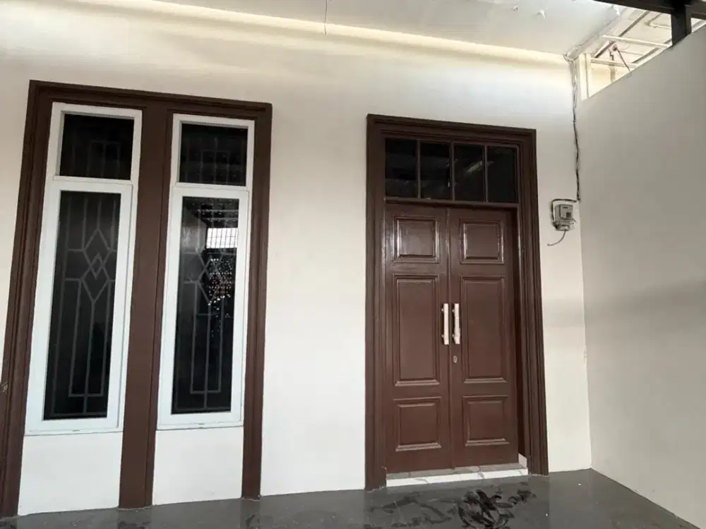 Disewakan Rumah Baru Daerah Krakatau Cemara Jalan Budi Utomo