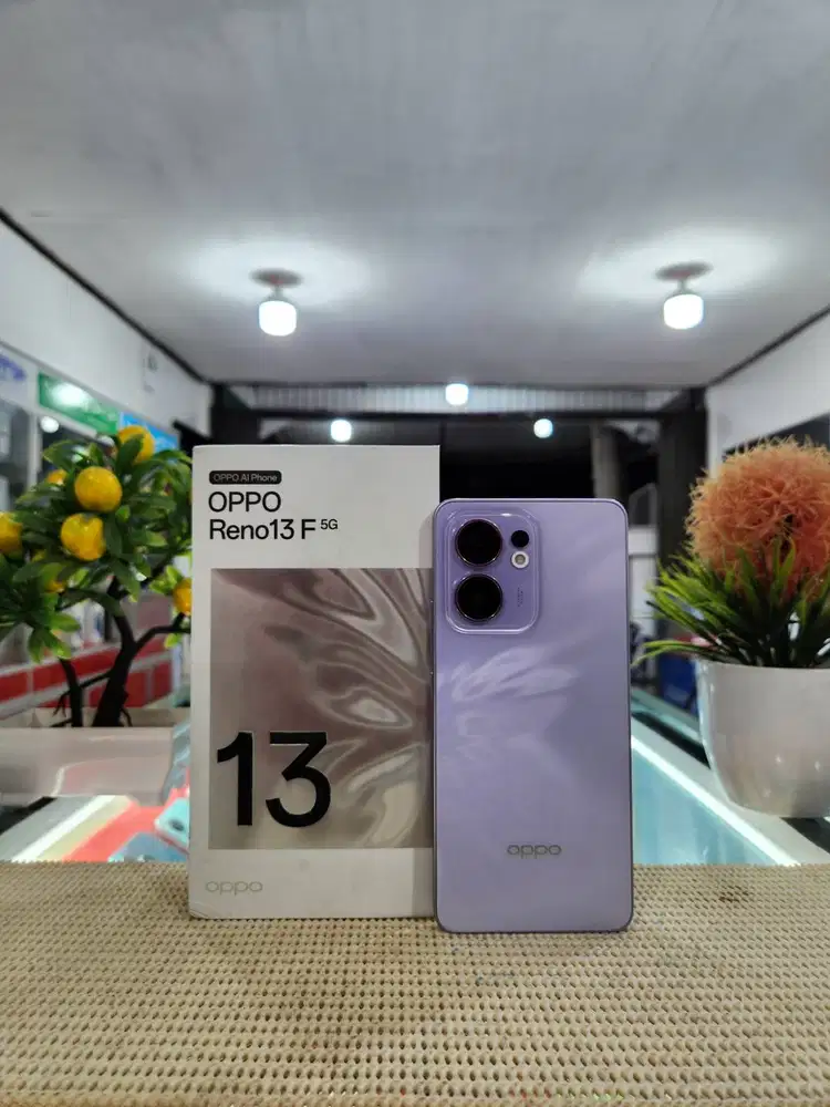 Oppo Reno 13F 5G Ram 8+8Gb/ 256Gb Fullset Mulus Original 100% Like New