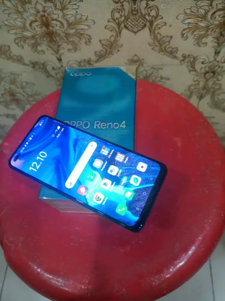 oppo reno 4 ram 8/128 mlus normal smua msh original semua fp layar lkp
