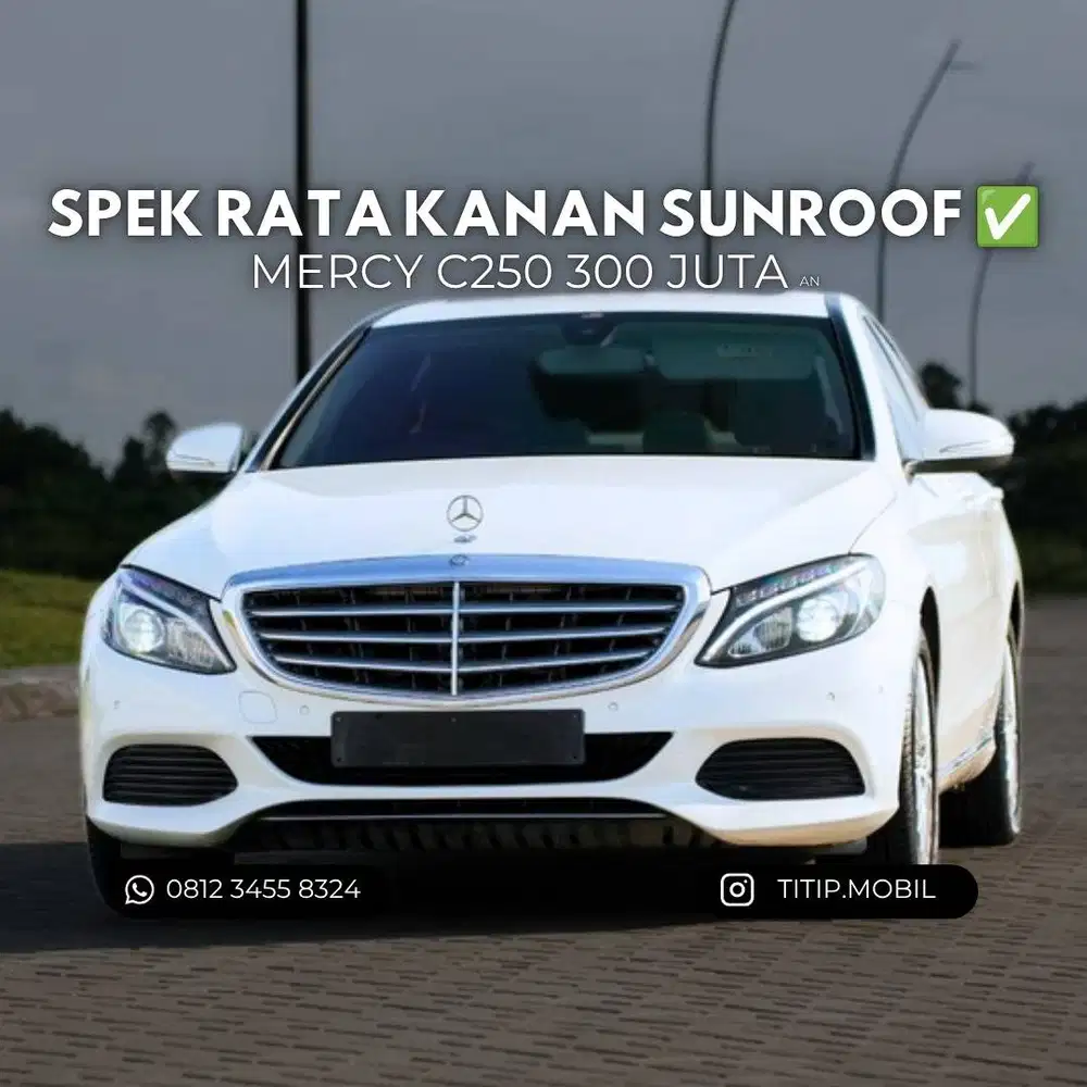 [TERMURAH] Mercedes Benz C250 2015