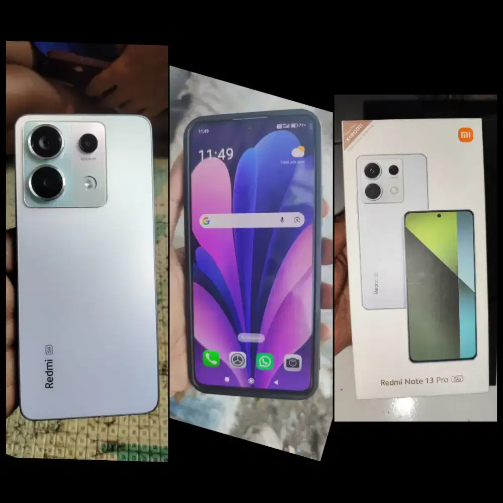 Resmi Note 13 PRO 5G RAM 12/512 Fullset