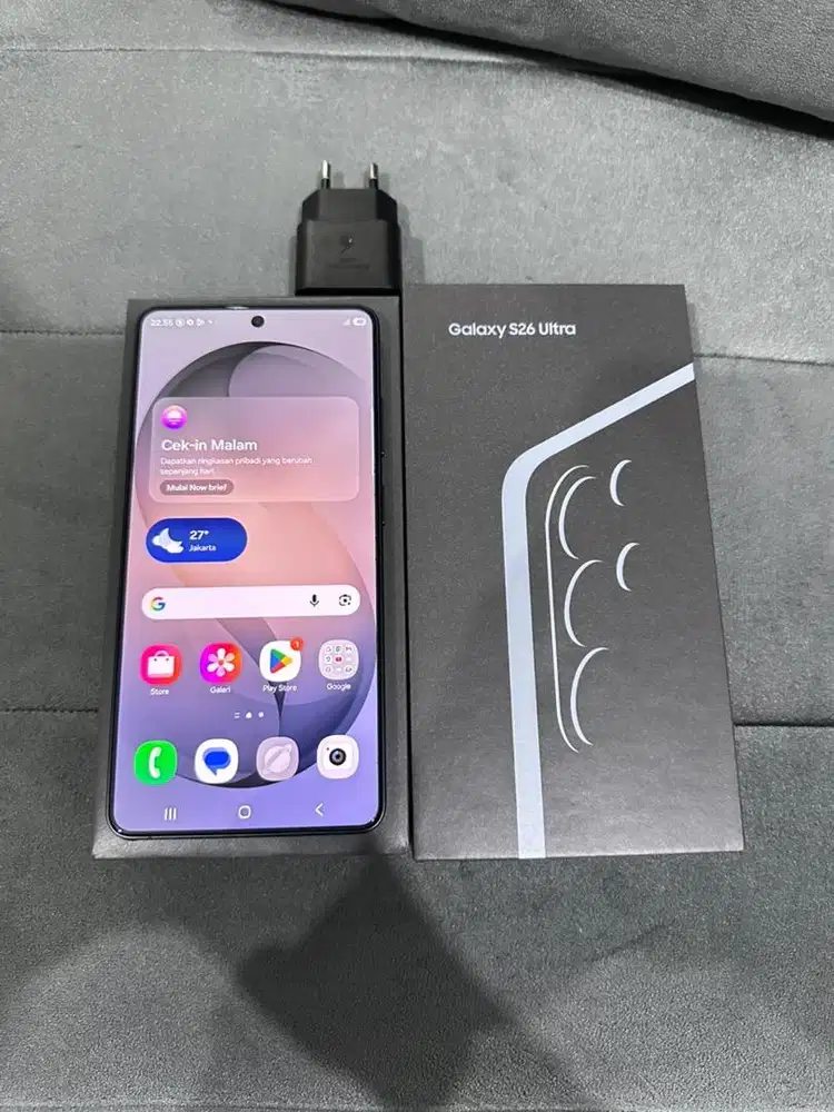 SAMSUNG S26 ULTRA RAM 12/512 GB FULLSET LIKE NEW GARANSI 9 BULAN