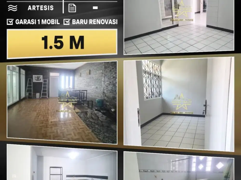 1,5M nego Dijual Rumah TKI 1 Taman Kopo Indah 1 lt 185 lb 160 kt3 km 2