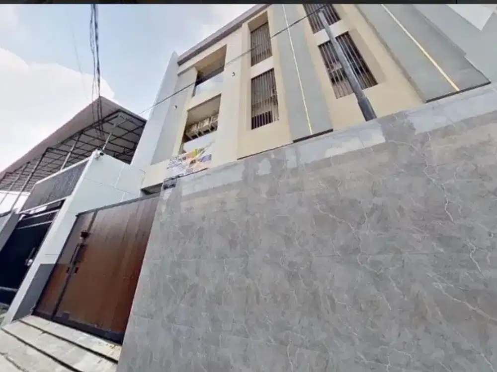 Rumah Kost Baru 60 Kamar Omset 150Jt/Bln di Kemanggisan, Jakbar