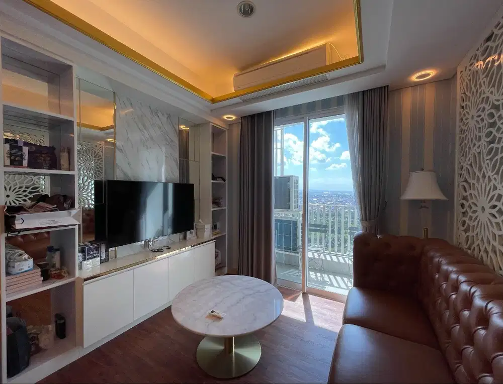 DIJUAL Apartemen Grand Sungkono Lagoon Tower Venetian 3BR Half Furnish