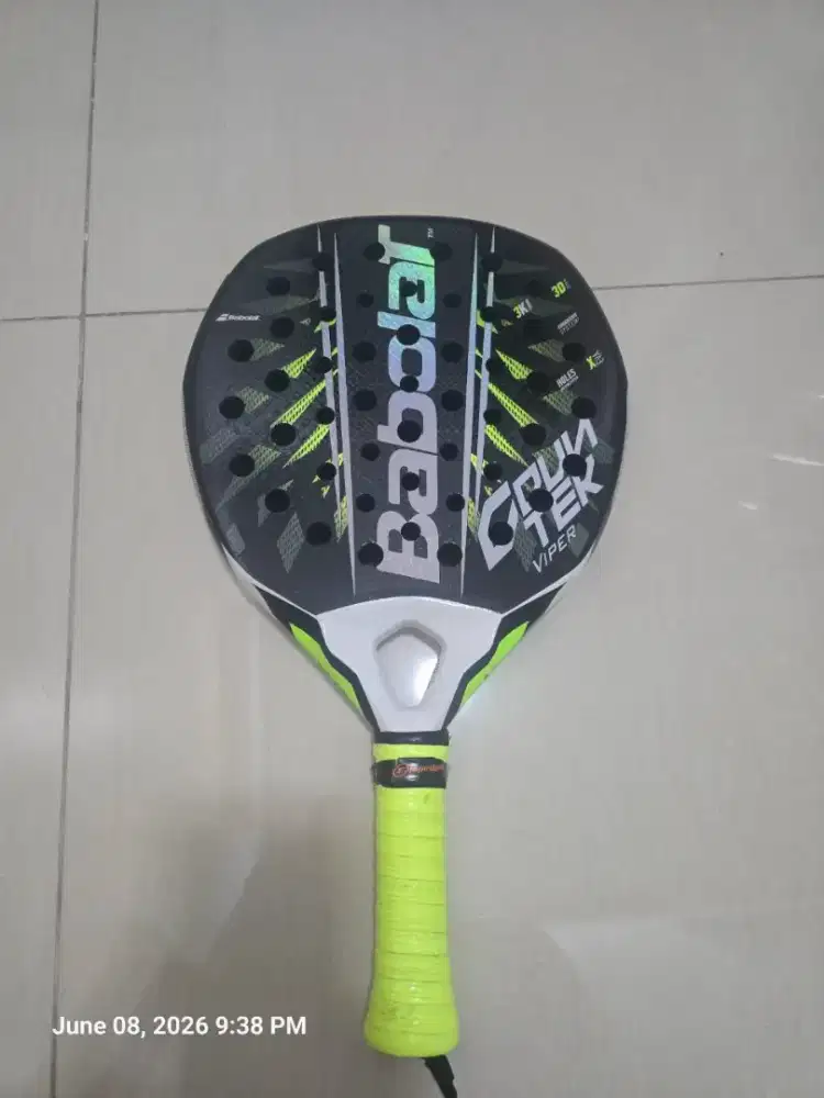 BABOLAT COUNTER VIPER 2.6 2026 Round Carbon 3k Racket Padel Original