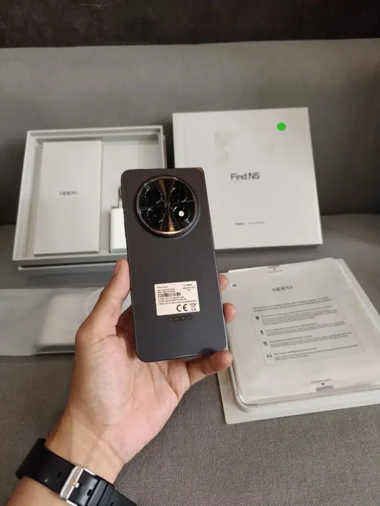 Oppo Find N5 Fold 5G 512Gb resmi fullset oryginal lengkap mulus