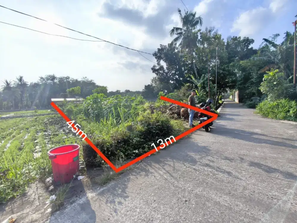 Jual Tanah di Sedayu Jalan Wates