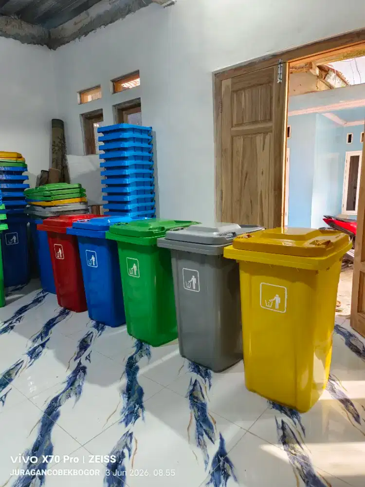 Pabrik tempat sampah fiberglass dan HDPE