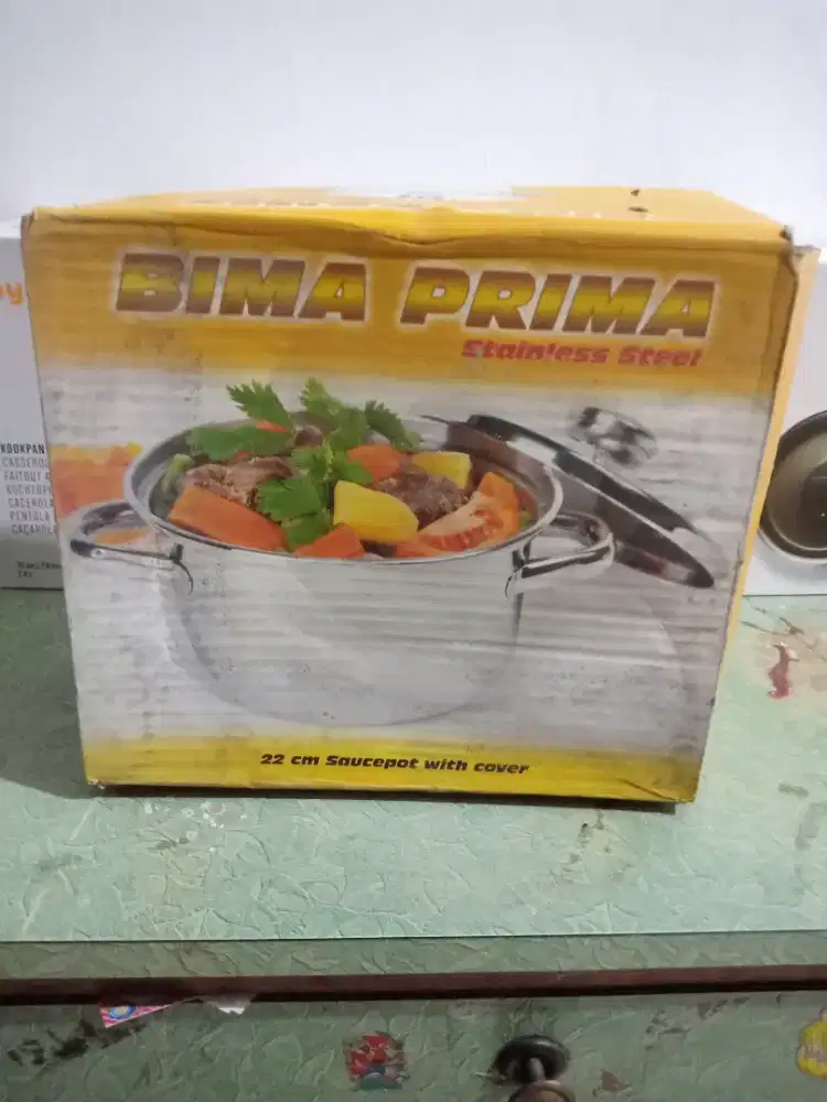 Panci Bima Prima 22cm saucepot Baru Stok Lama