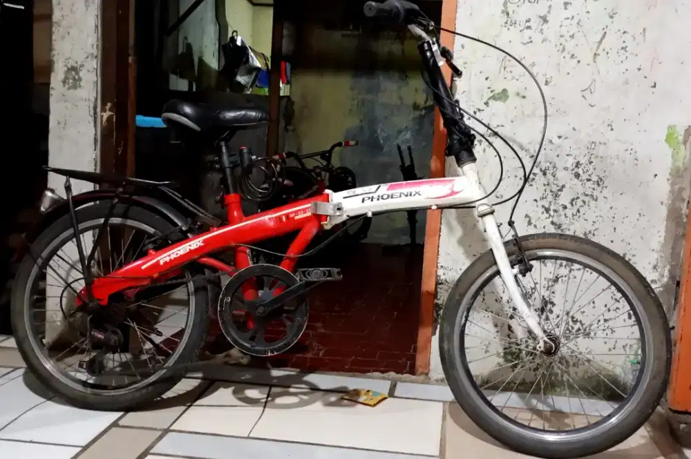 Sepeda lipet ukuran 20 dan bmx