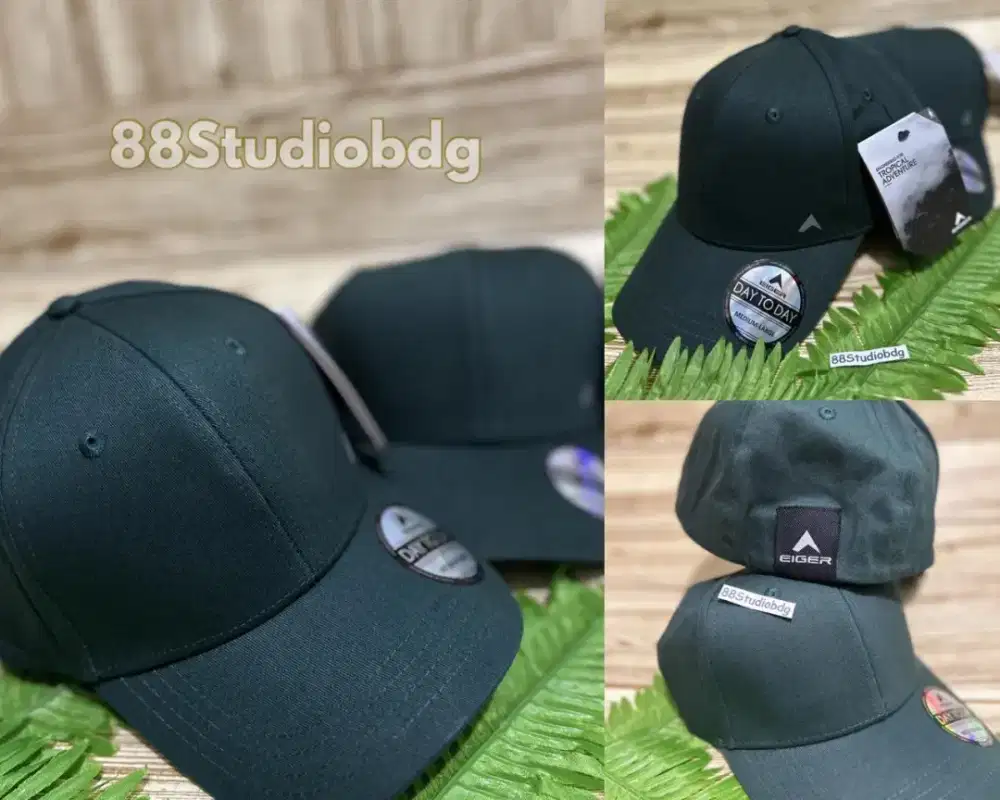 Topi Original Eiger - Eiger X-NAMBILLO 1.0 Cap , warna hijau size M/L