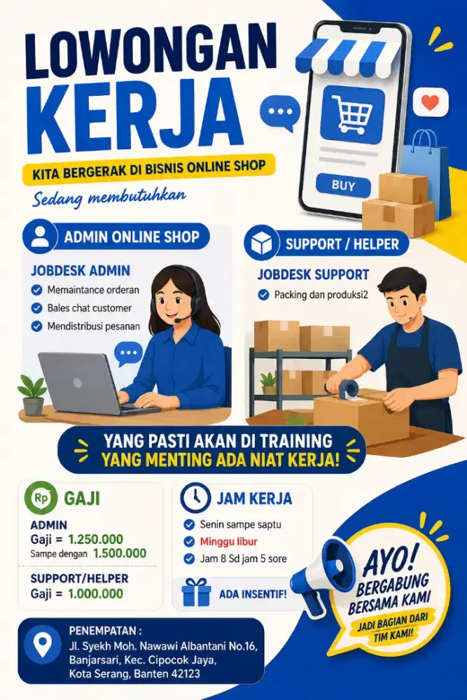 DI BUTUHKAN SEGERA