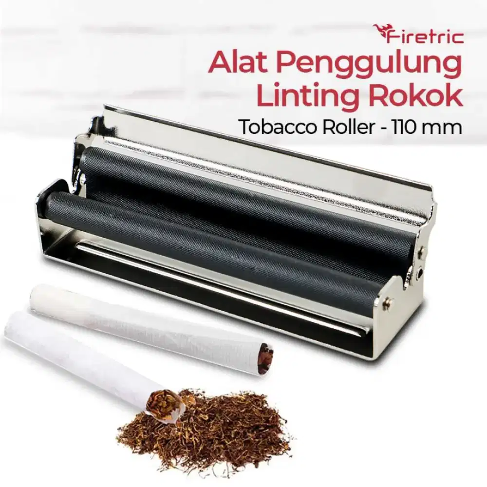 Firetric Alat Linting Rokok Manual Tobacco Roller 10x110mm