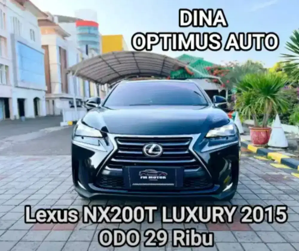 LEXUS NX 200T LUXURY 2015 2.0 AT, KM LOW, PAJAK JUNI 2027
