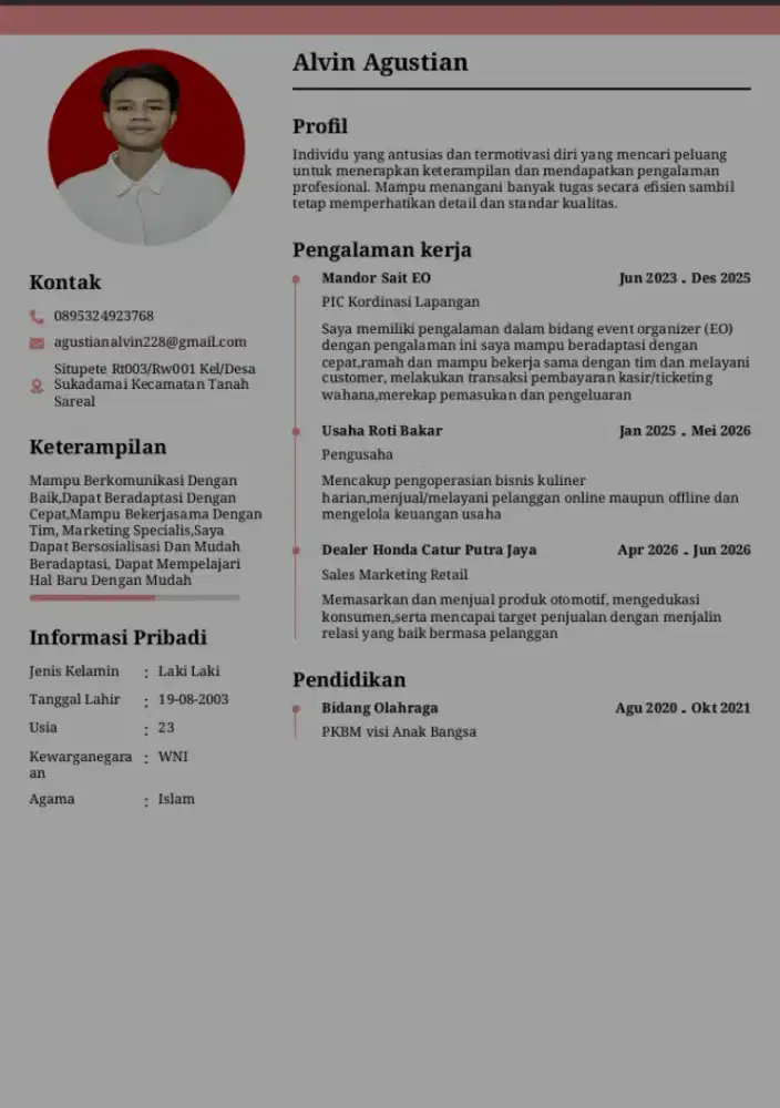 Cari lowongan pekerjaan