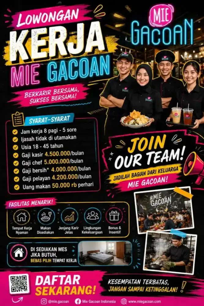 Loker mie gacoan terbaru