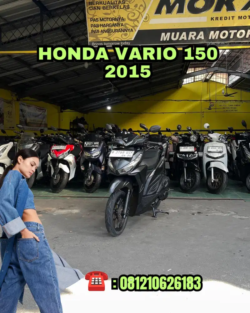 HONDA VARIO 150 2015 SIAP PAKAI