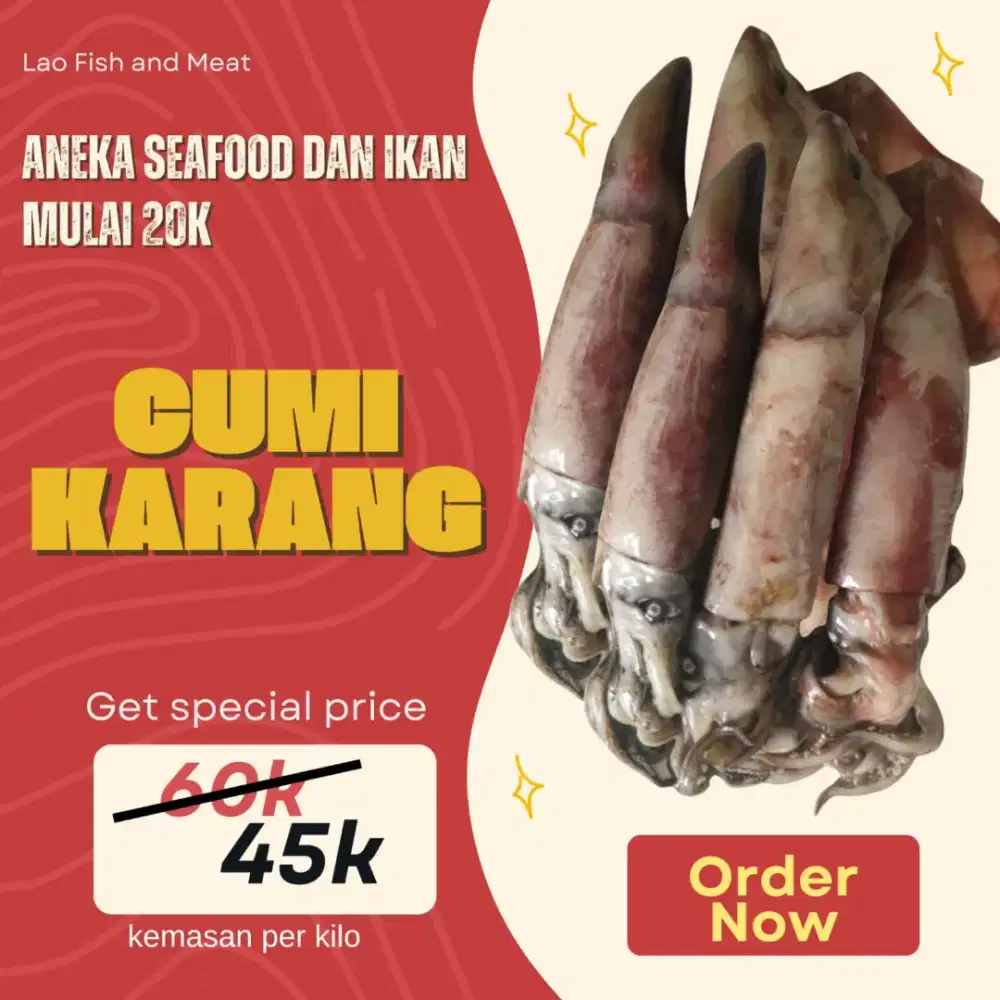 Cumi Karang | Seafood
