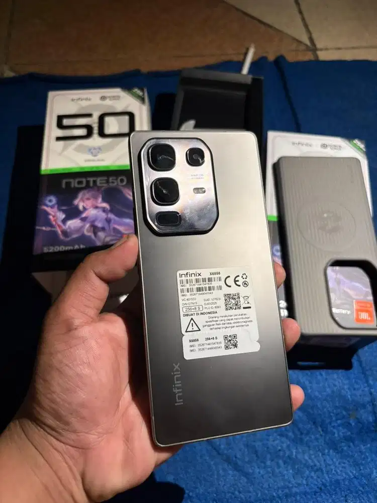 INFINIX NOTE 50 8/256 FULLSET ORIGINAL