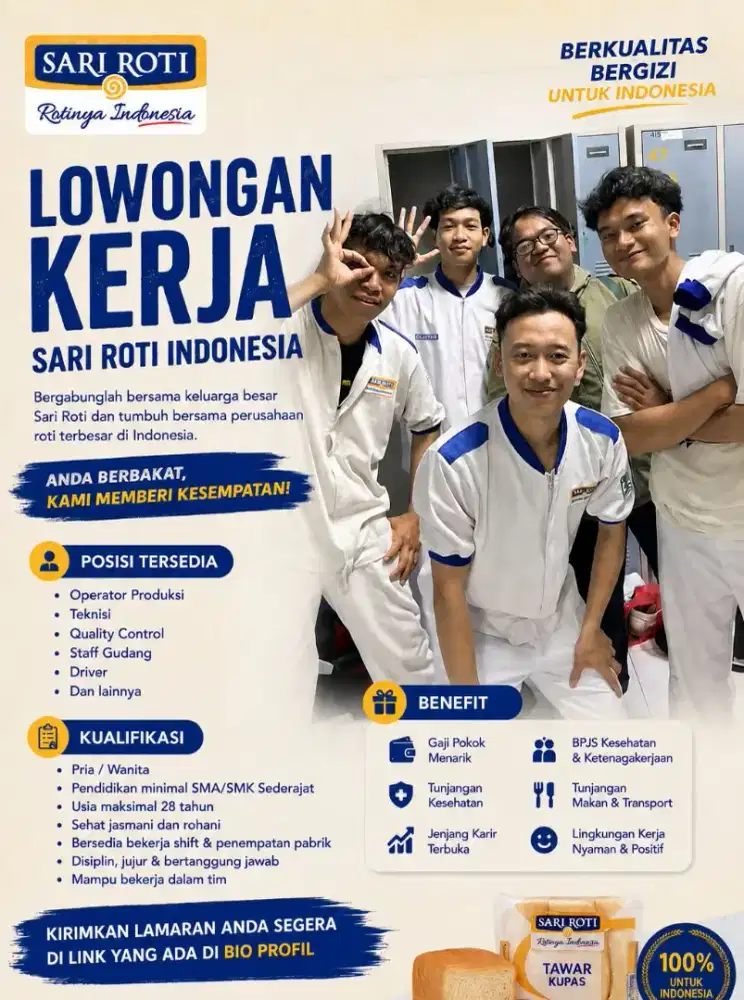 Loker sari roti