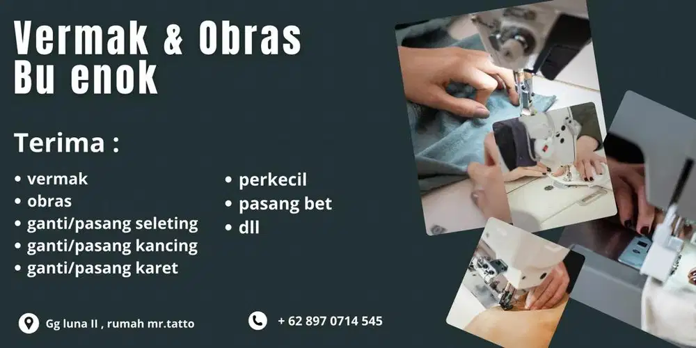 terima jasa jahit,vermak,obras