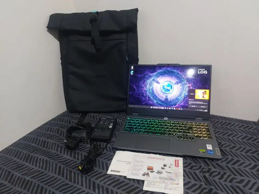 Lenovo LOQ 15IRX9 i7 Gen13 NVDIA RTX 4050 Gransi ADP pnjang!Nego sntai