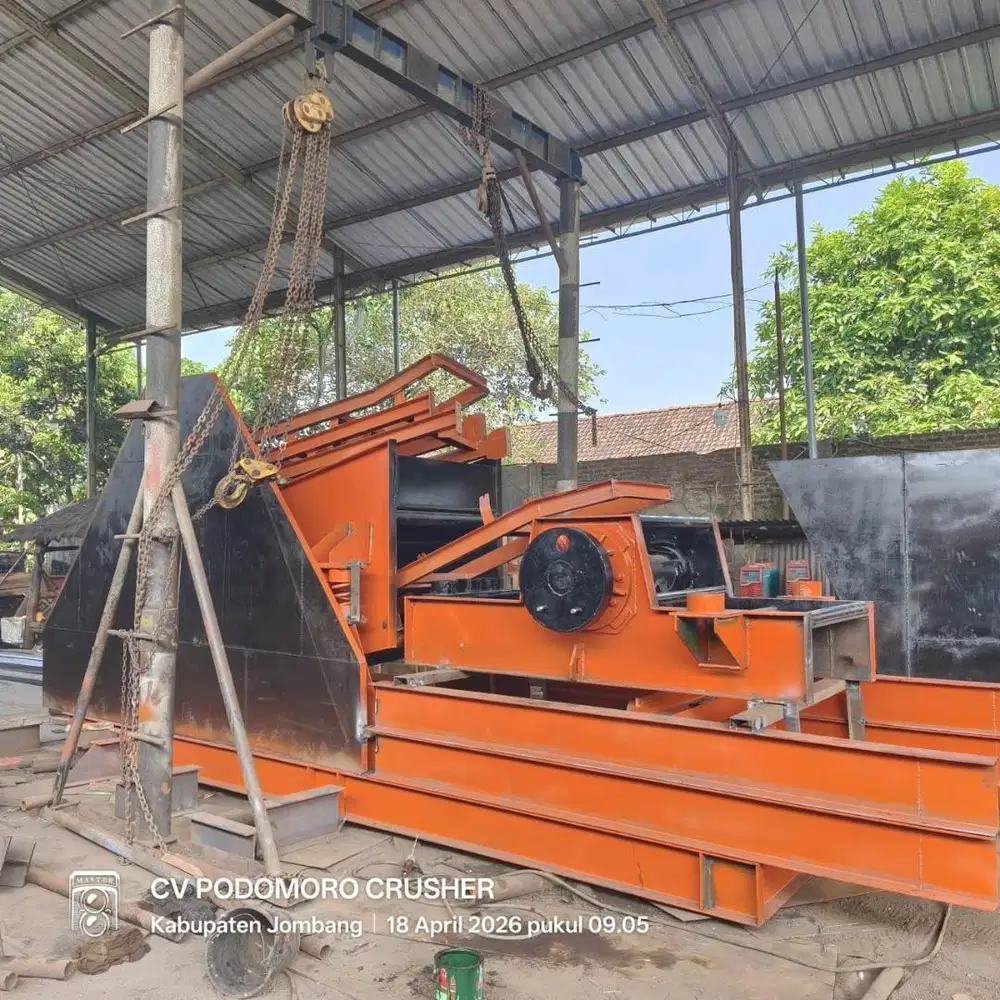 Jasa Pembuatan Stone Crusher Custom Sesuai Kebutuhan