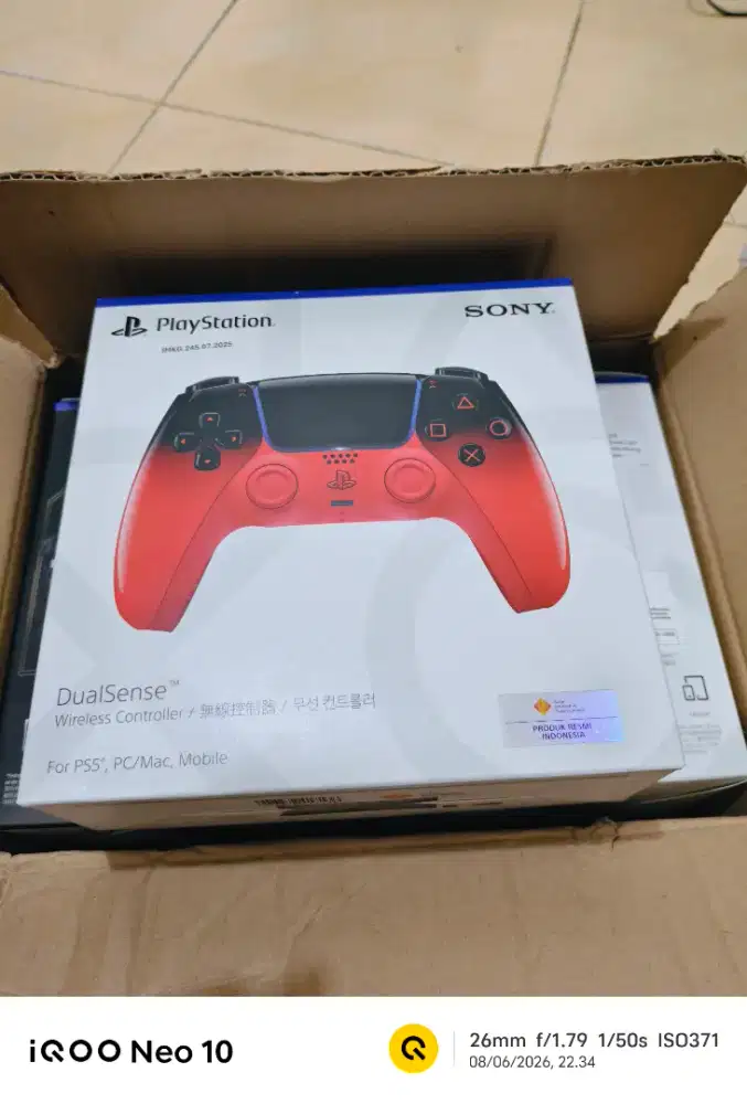 NEW 100% | Stik DualSense PS5 Special HYPER POP | Techno Red | G.RESMI