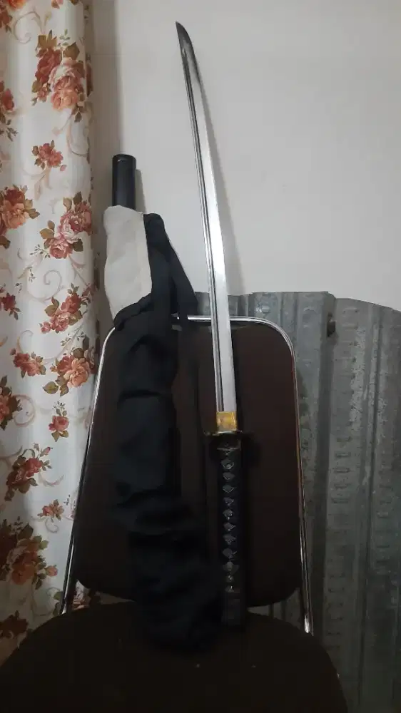 Pajangan Replika Pedang Katana Spring Steel