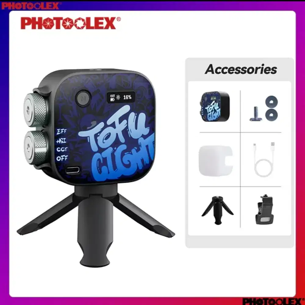PHOTOOLEX TOFU Light HSI36000 Full Color RGB
