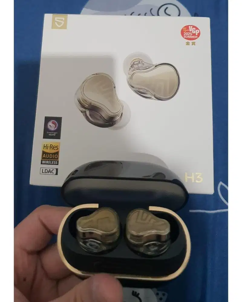 Soundpeats H3 tws true wireless earphone headset snapdragon hires ldac