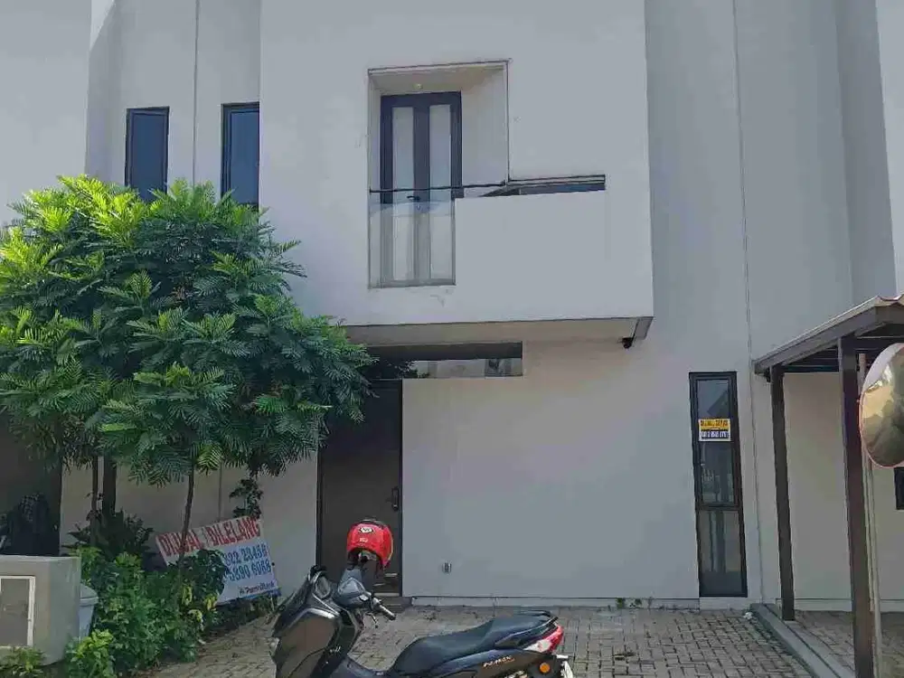 DIJUAL RUMAH TOWN HOUSE BARU MODERN JL PALAPA SARUA CIPUTAT TANGERANG SELATAN