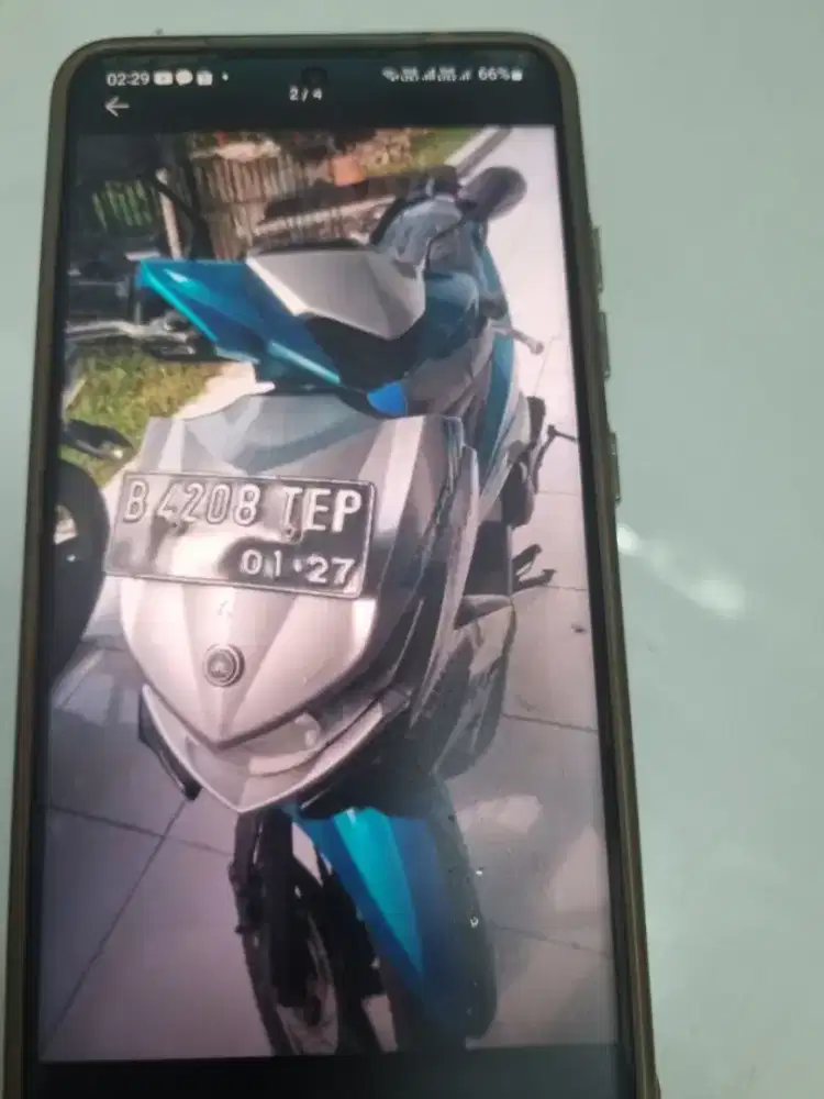 Yamaha xeon 2014 warna biru